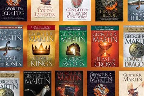 how to read george rr martin books in order